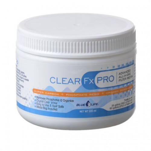 CLEAR FX PRO is the most advanced all-in-one filtration media available on the market. Our cutting edge technology is compatible with both fresh and saltwater aquariums of all sizes. The easy to use media is the most comprehensive and reliable solution fo #ml