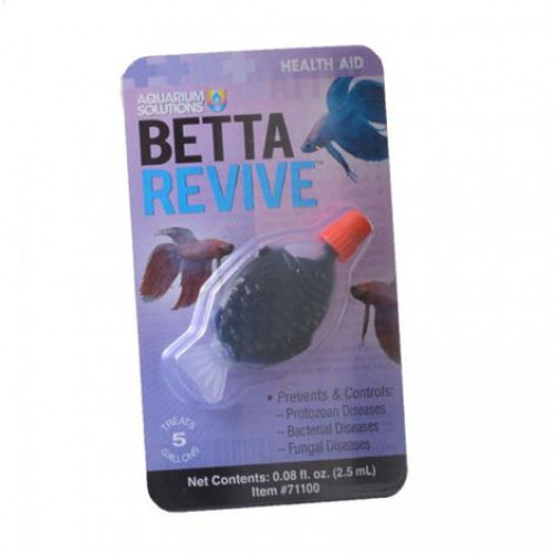 The Worlds Most Effective Product Available To Prevent & Control Betta Problems. Betta Revive offers an easy-to-use dispenser and treats 16 ounces of water with just one drop. For times when your betta is suffering from various disease issues, look no fur #ml