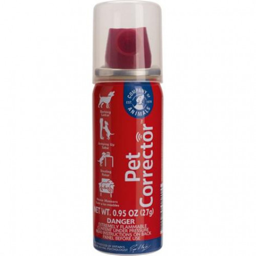 Compressed gas emits a loud hissing sound dogs dislikeStops barking, chasing, stealing, jumping up & moreCompletely safe, humane & effectiveFree training guide included #ml