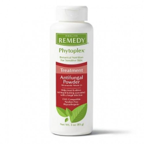 Remedy Phytoplex Powder helps treat the most common fungal infections including athletes foot, jock itch and ringworm, itching, burning and irritation associated with common fungal infections. It is a talc-free powder which stays in place for extended per #ml