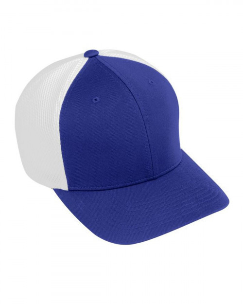 Augusta Sportswear AG6301 Youth Flex Fit Vapor Cap - Purple/ White - One Size #vapor