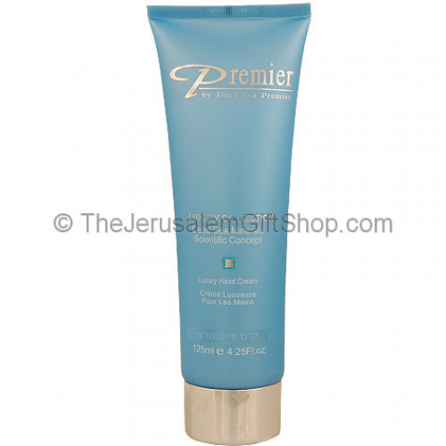 Dead Sea Premier Scientific Concept Luxury Hand Cream. A formula of essential oils and Dead Sea minerals uniquely combined with lipsomes to prevent roughness and cracking while nourishing and protecting your hands and nails for healthy looking&n #luxury