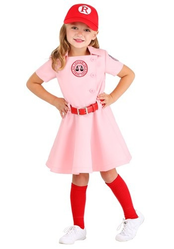 Your little girl will be the star in this League of Their Own Toddler Dottie Luxury Costume. Transform her into a baseball legend. #luxury