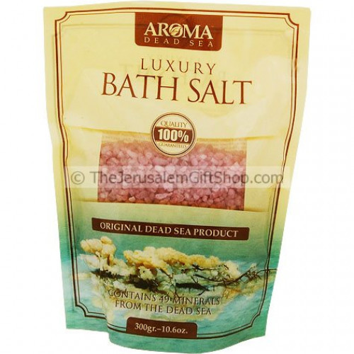 These Dead Sea salts contain 49 different minerals. Bath salts promote relaxation and calm down the nervous system, relieve muscle and joint pains. Size: 300gr. / 10.6oz.Lavender scented.Made in Israel Dead Sea bath salts are especially effective for thos #luxury