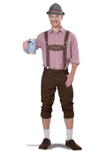 Get your stein and use this Men's Lederhosen Kit to be the German superstar that you've always wanted to be! #alcohol