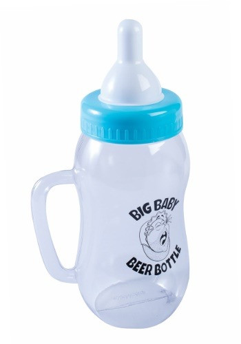 Every guy needs this bottle. The Baby Beer Bottle Blue is sure to put you in a better mood! #alcohol