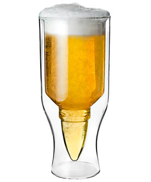 .50 Caliber Bullet Beer Glass #alcohol