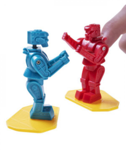 Worldâ€™s Smallest Rock â€™Em Sock â€™Em Robots #toys