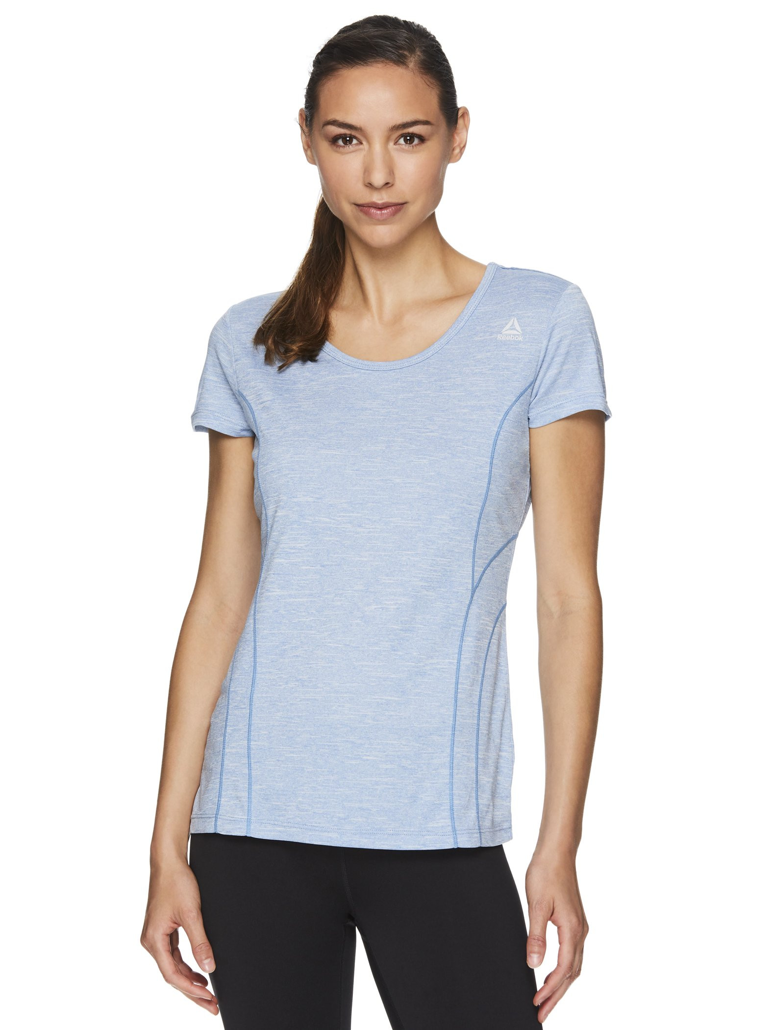 Make this Reebok top your go-to gym shirt for comfort and support when you need it most during your workouts. Product Features FITNESS FIRST: Make this Reebok top your go-to gym shirt for comfort and support when you need it most during your workouts. Thi #denim