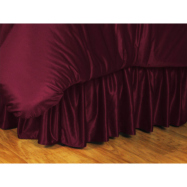 One Cordovan full bed-skirt, 54 x 76 inches with a 14 inch drop. #bed