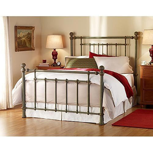 Free Curbside Delivery. Hand-Forged in the U.S.A. Shown in Textured Verde finish. #bed