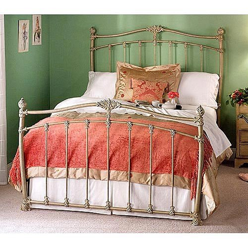 Free Curbside Delivery. Hand-Forged in the U.S.A. Shown in Golden Bisque finish. #bed