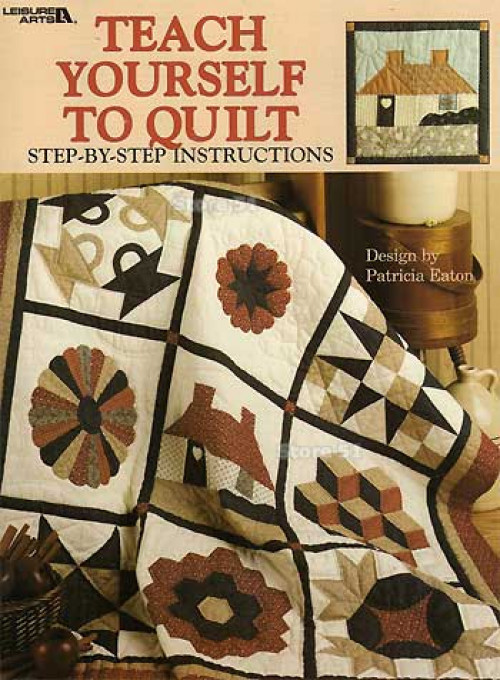 Book Title: Teach Yourself to Quilt #quilt