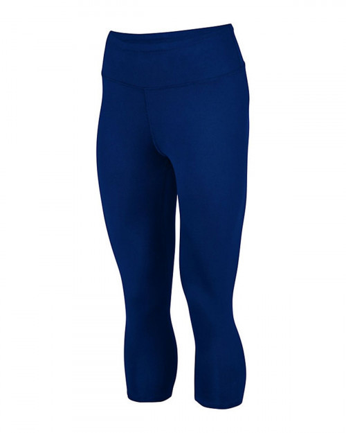 Augusta Sportswear 2628 Women's Hyperform Compression Capri - Navy - S #capri