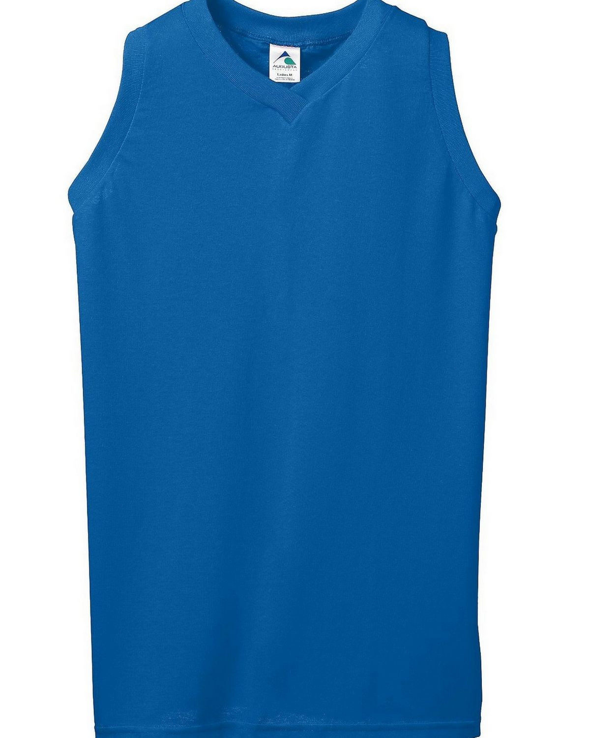Augusta Sportswear 556 Women's Sleeveless V Neck Shirt - Royal - S #sleeveless