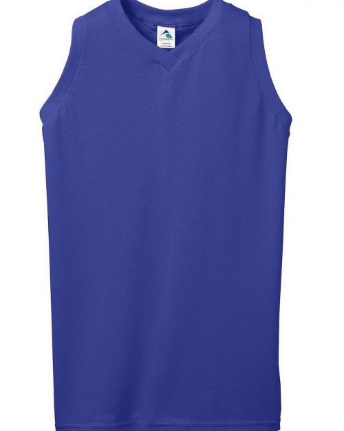 Augusta Sportswear 556 Women's Sleeveless V Neck Shirt - Purple - S #sleeveless