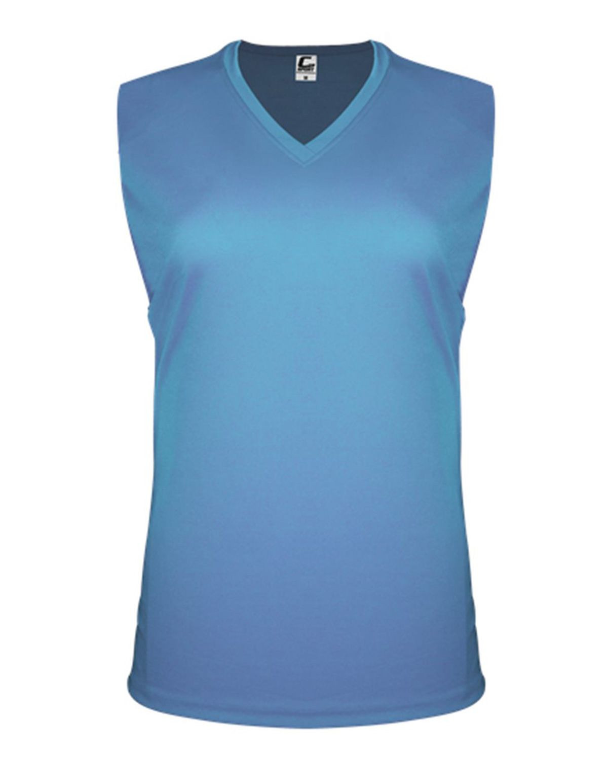 C2 Sport 5663 Women's Sleeveless Tee - Columbia Blue - XS #sleeveless