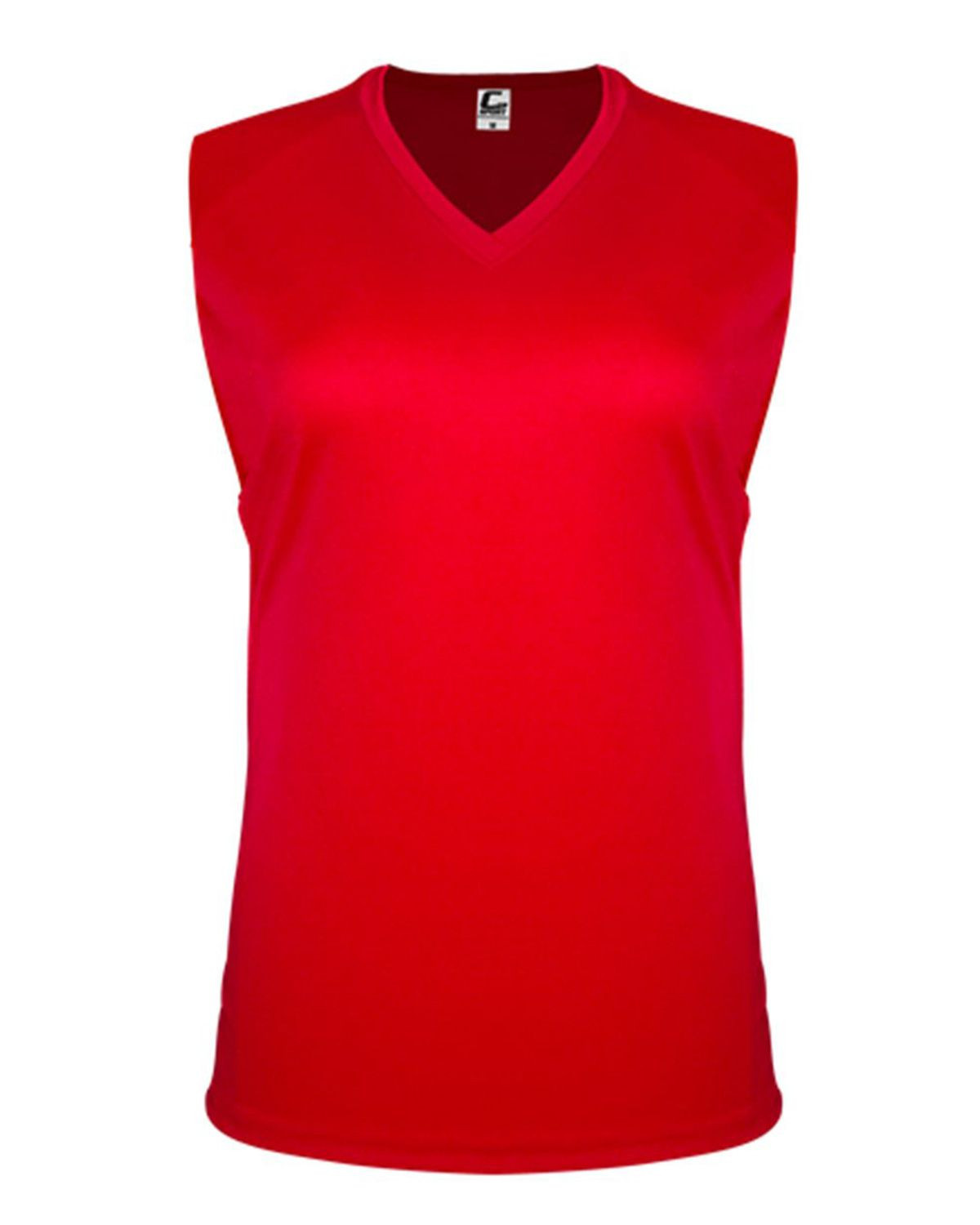 C2 Sport 5663 Women's Sleeveless Tee - Red - XS #sleeveless
