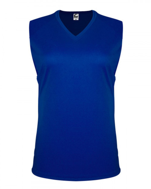 C2 Sport 5663 Women's Sleeveless Tee - Royal - XS #sleeveless