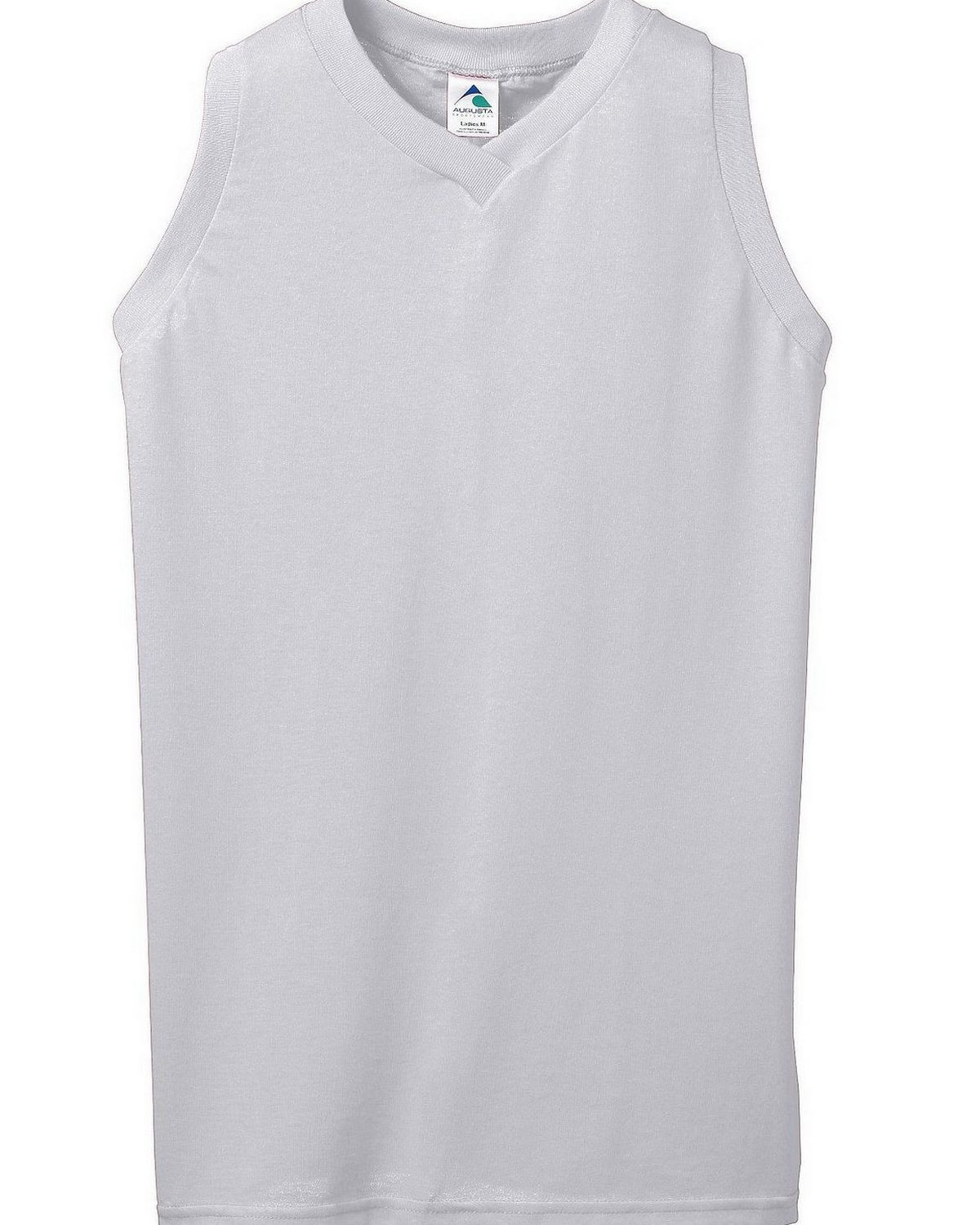 Augusta Sportswear 556 Women's Sleeveless V Neck Shirt - Athletic Heather - S #sleeveless